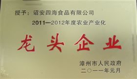 11年漳州市龙头企业