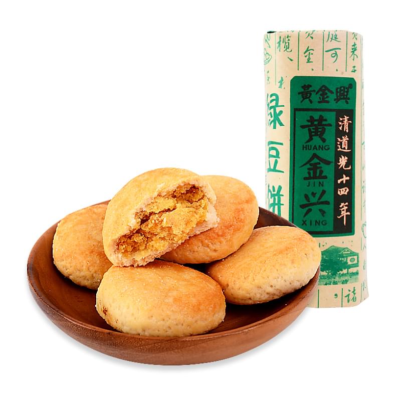 黄金兴手工卷饼-绿豆饼