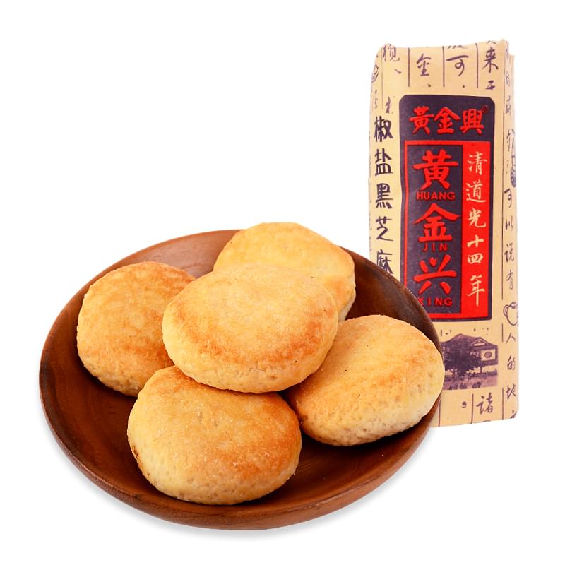 黄金兴手工卷饼-椒盐黑芝麻饼