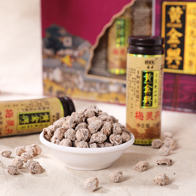 黄金兴梅灵丹6瓶礼盒装150g